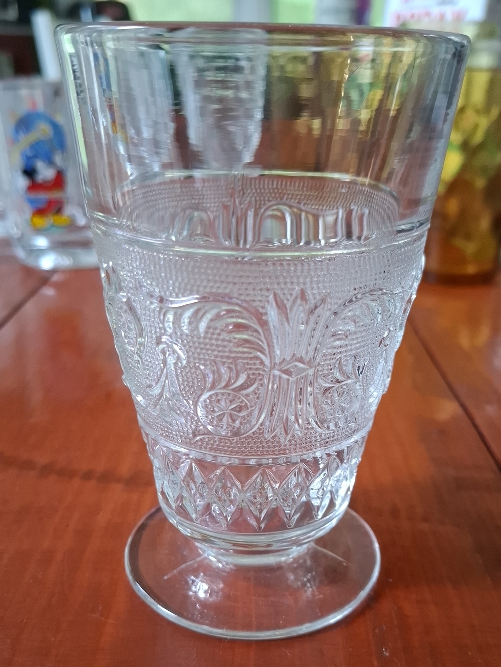 1950s Vintage Duncan & Miller Water Glass/Duncan and Miller Sandwich Tumbler